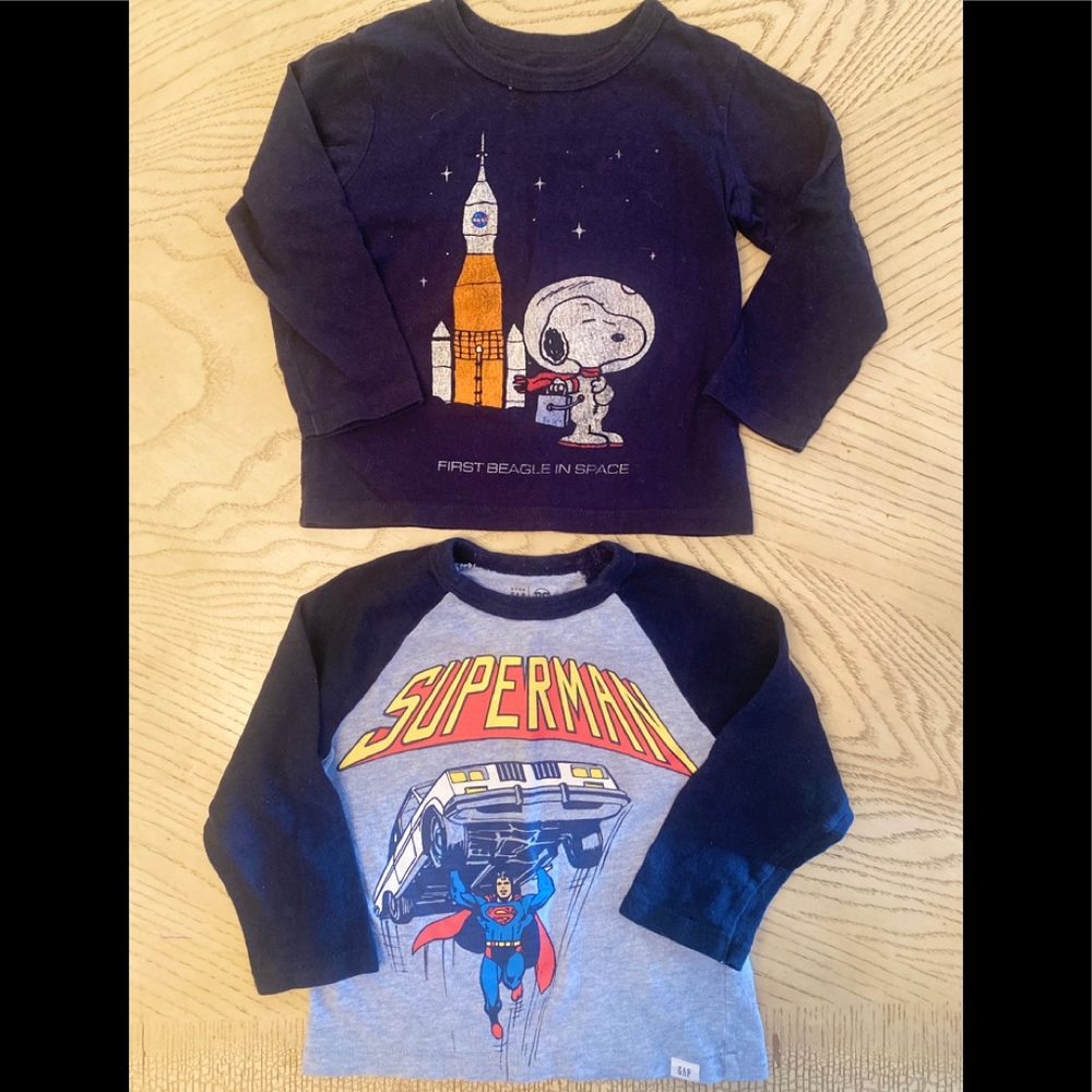 Toddler long sleeves